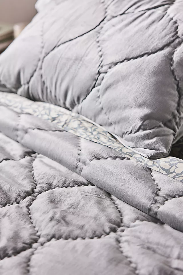 Claire Cotton Velvet Satin Quilt