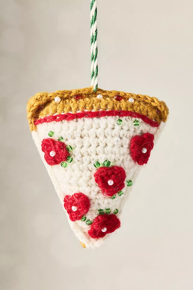 Snacks & Sips Crochet Ornament