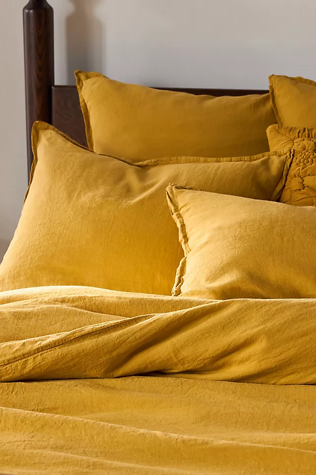 Washed Linen Duvet Cover​