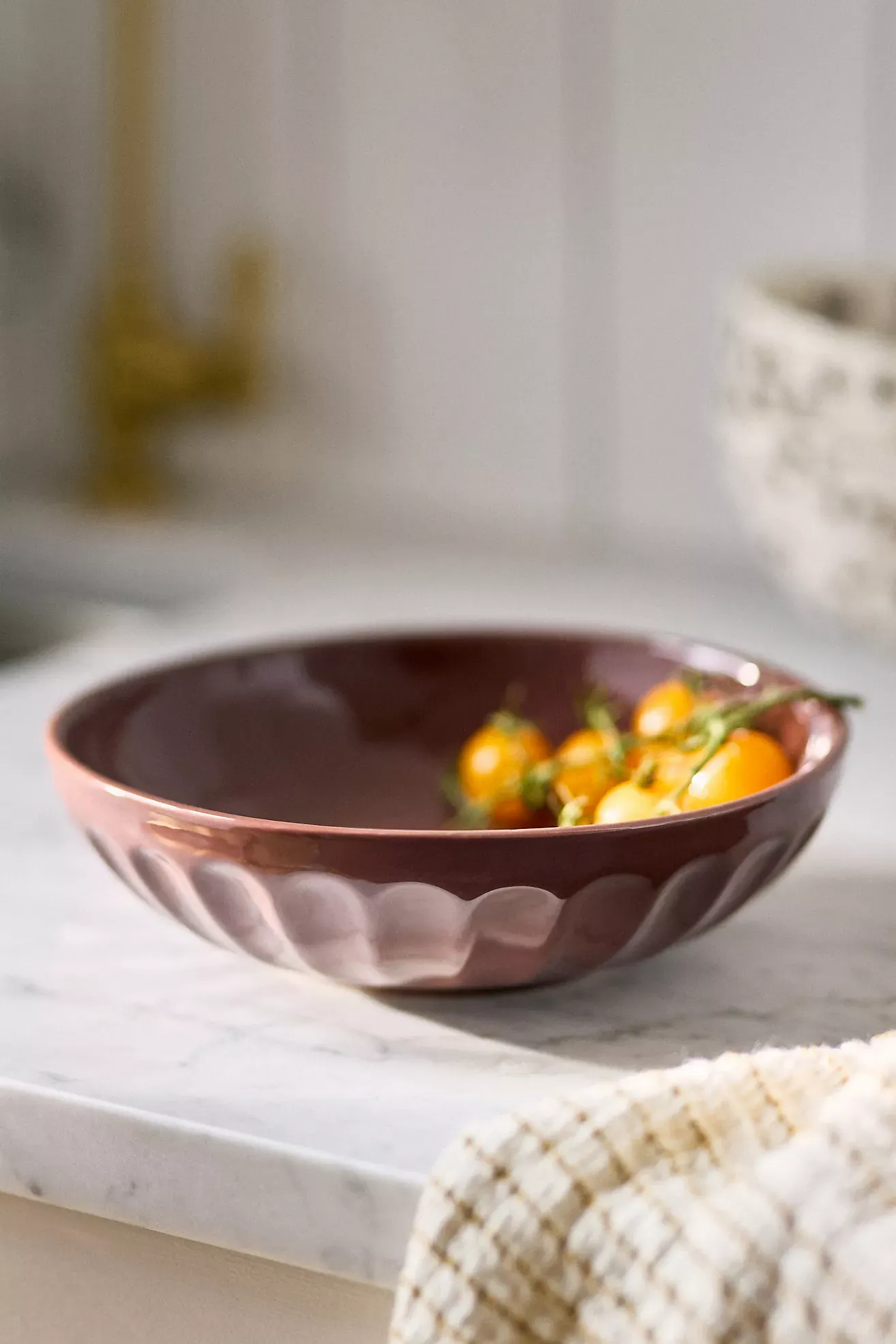 The Latte Stoneware Pasta Bowls, Set of 4: Amelie Edition