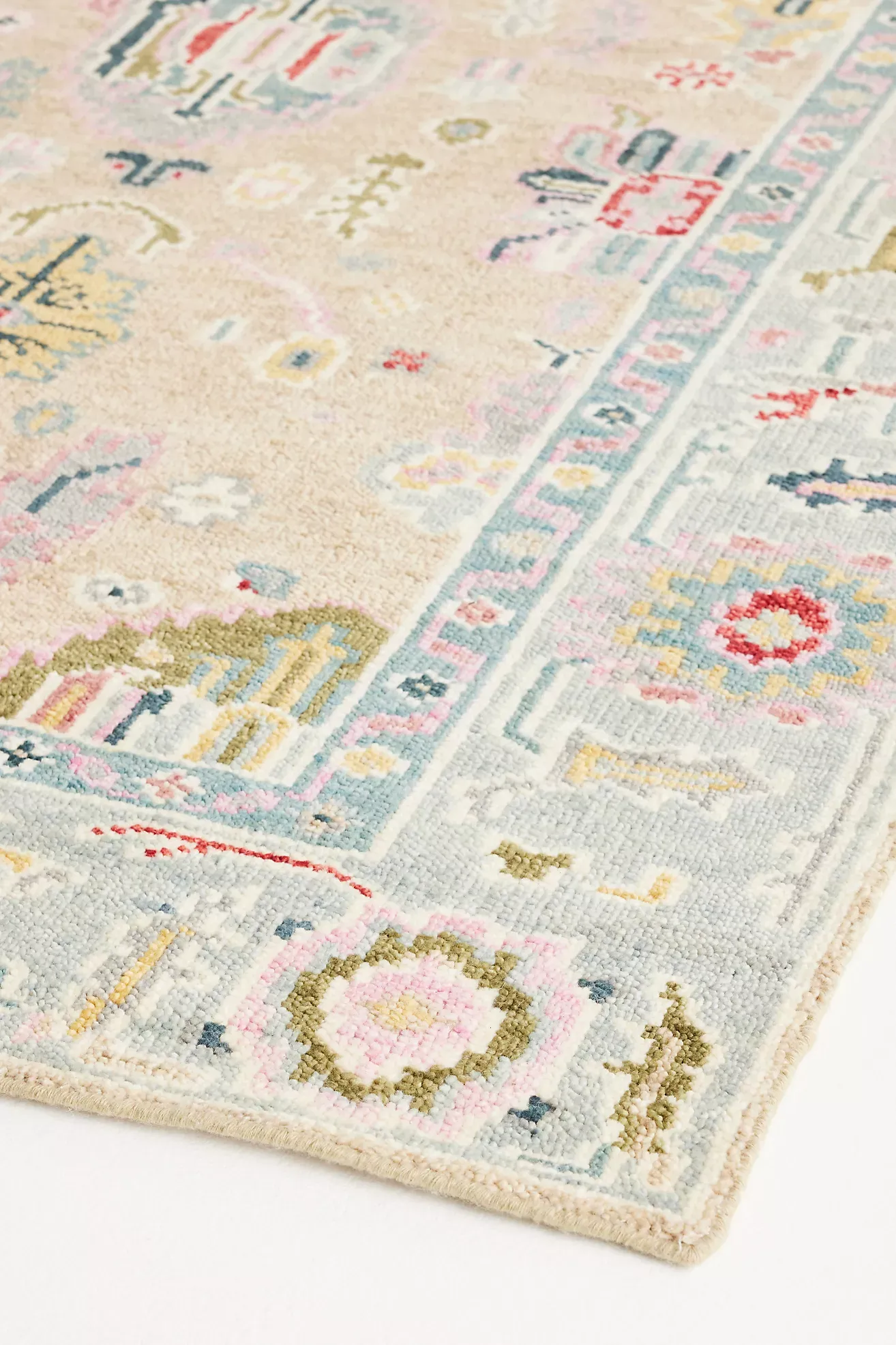 Arabella Hand-Knotted Wool Persian-Inspired Rug