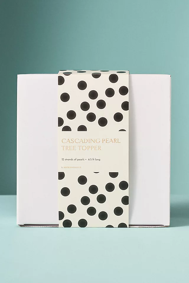 Cascading Pearl Tree Topper