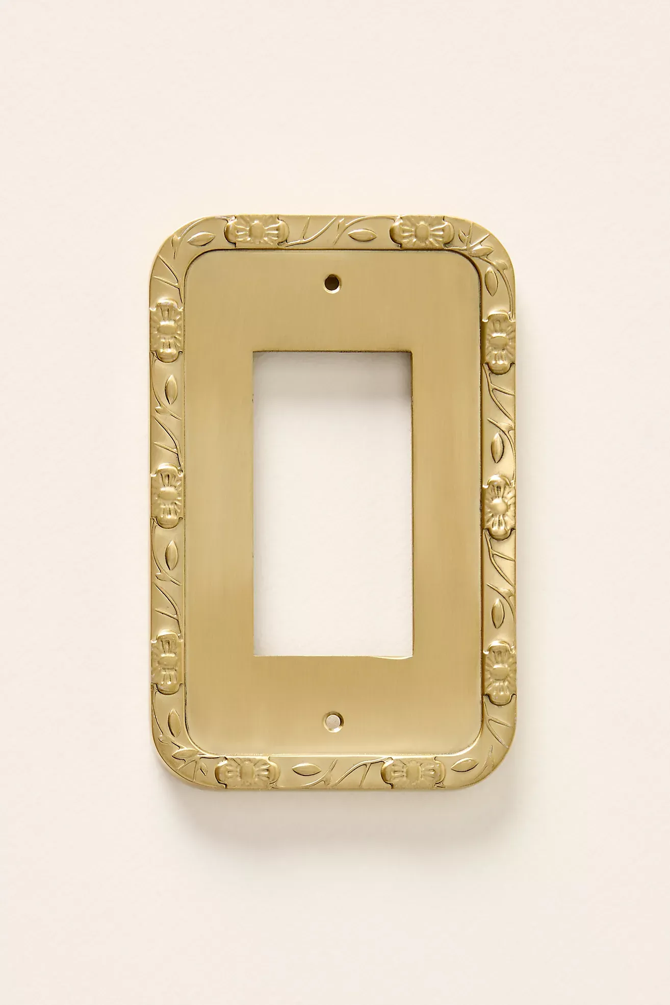 Floral Border Switch Plate