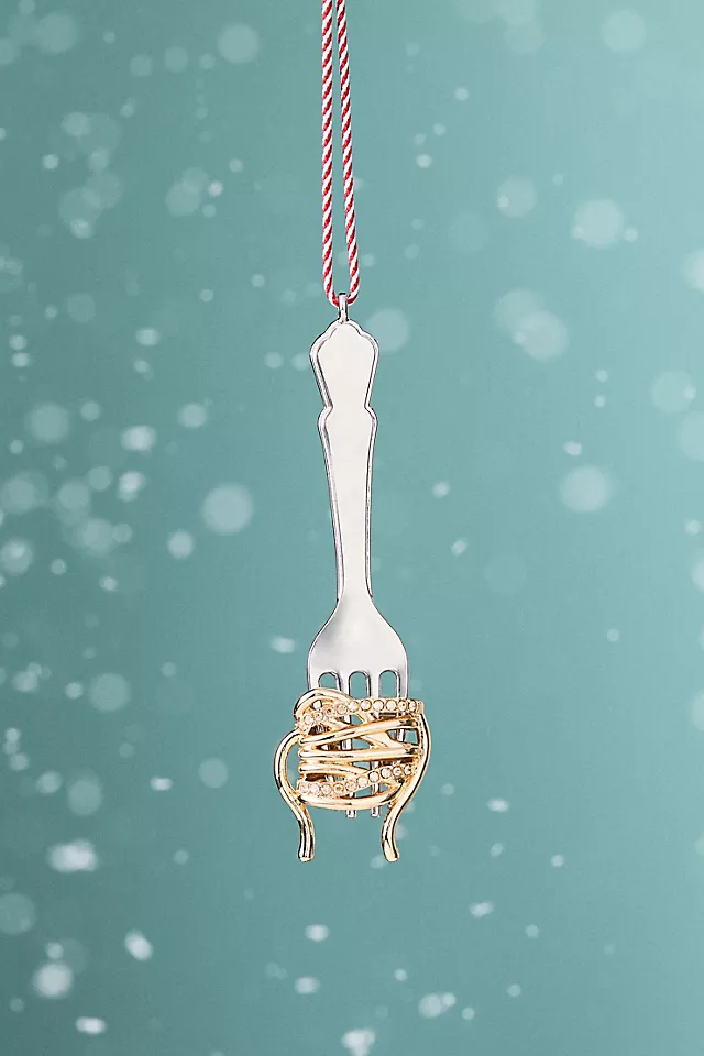 BaubleBar x Anthropologie Jeweled Pasta Ornament