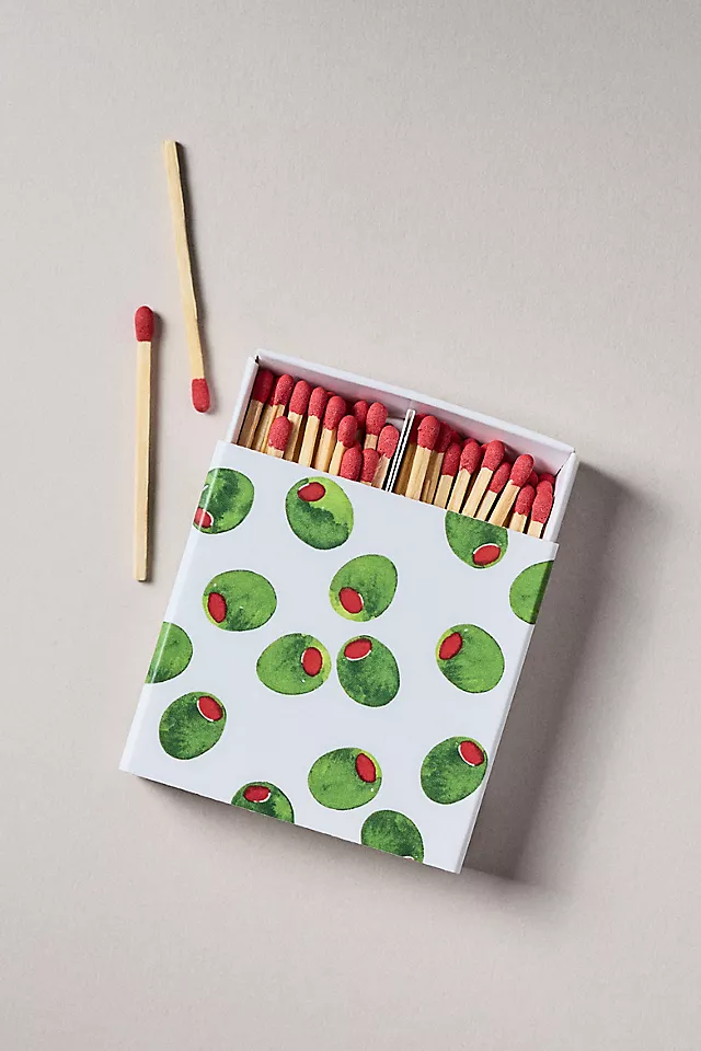 Abigail Jayne Olive Mini Matches, Set of 2