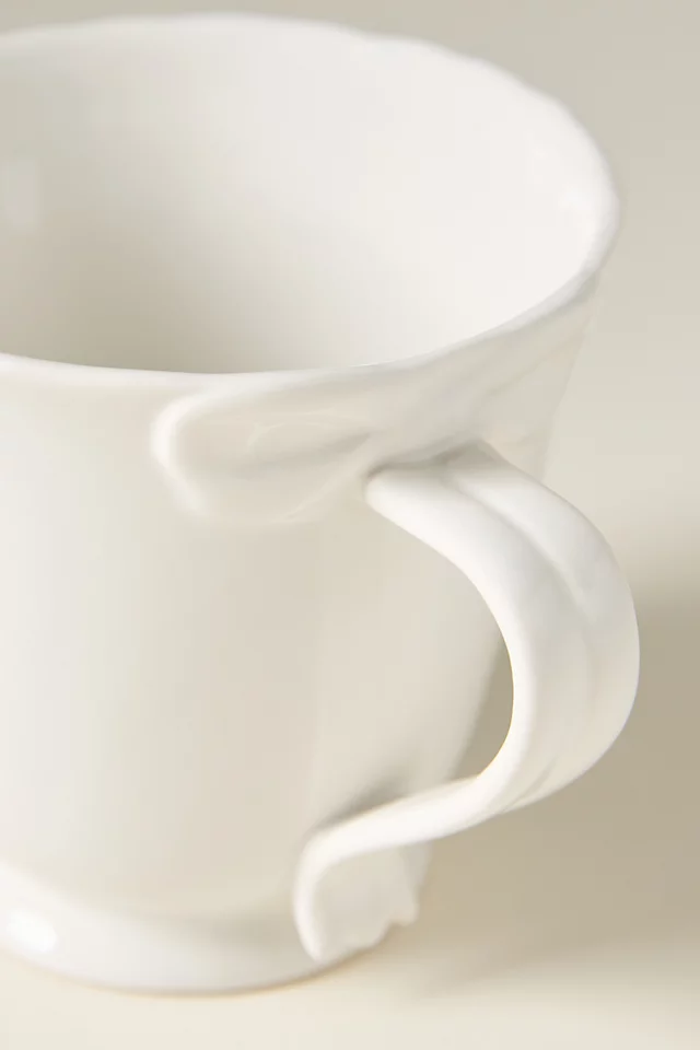 Benedita Bow Stoneware Mug