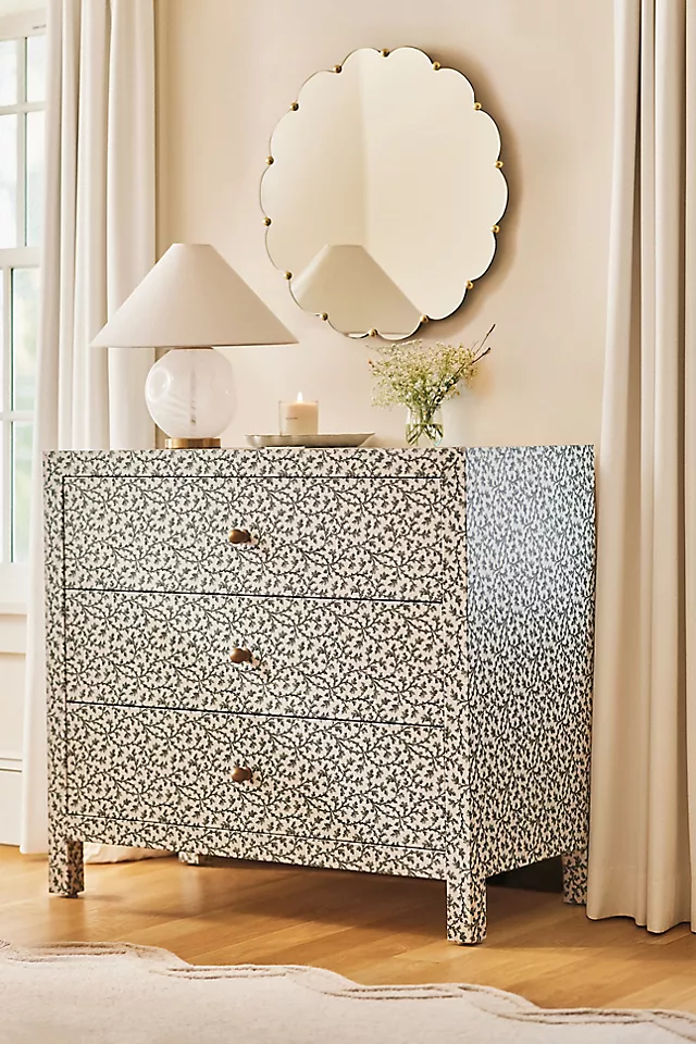 Hale Canvas Three-Drawer Dresser
