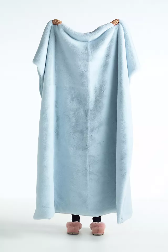 The Sophie Faux Fur Throw Blanket