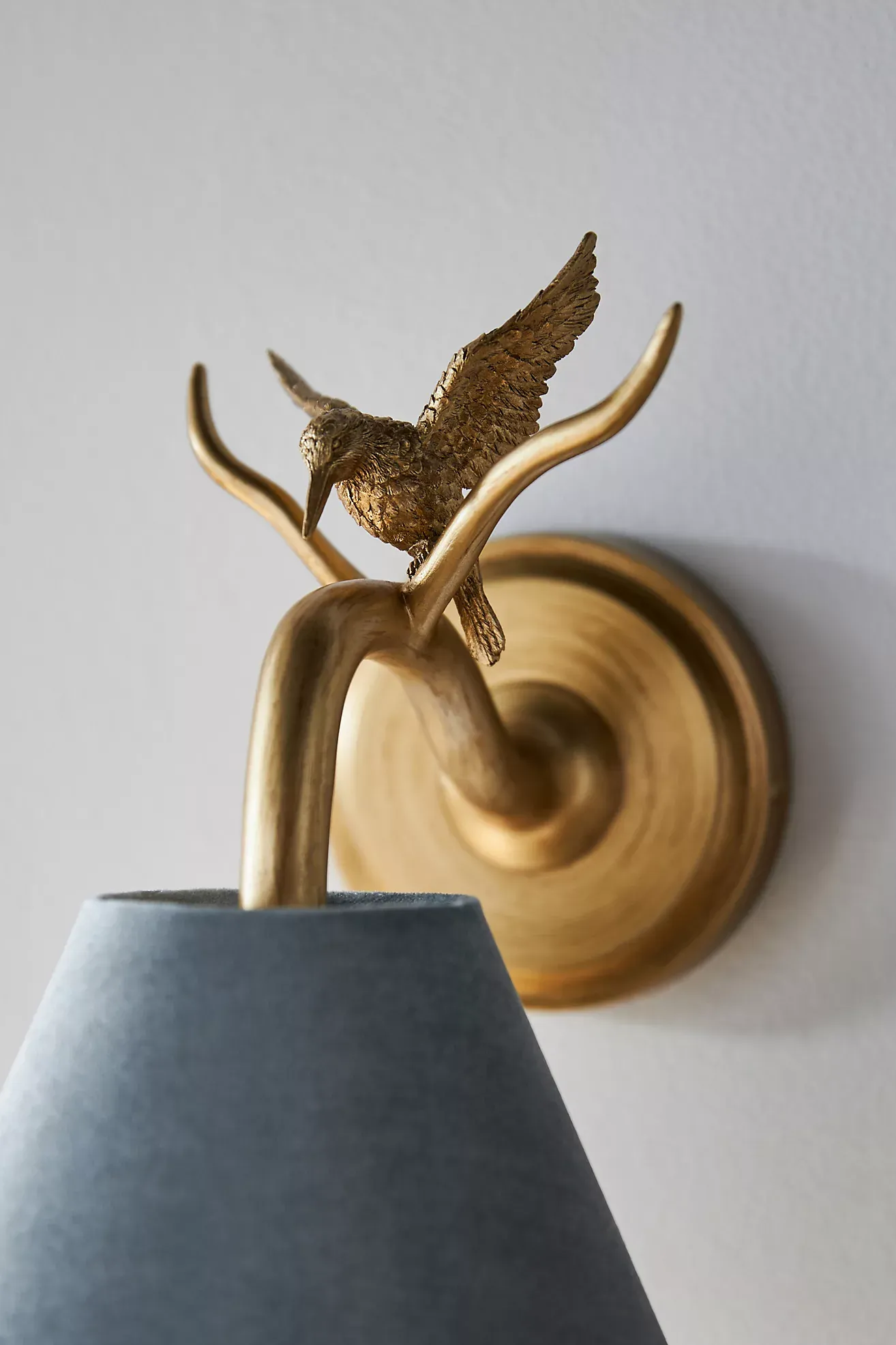 The Icon Sconce Wall Light: Hummingbird Edition