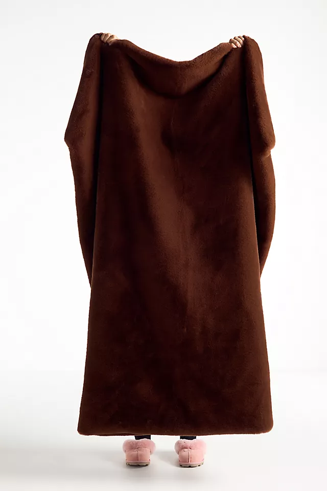 The Sophie Faux Fur Throw Blanket