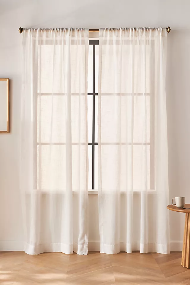 Lena Sheer Woven Curtain