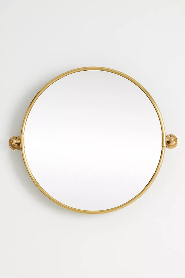 Burnish Brass Mirror