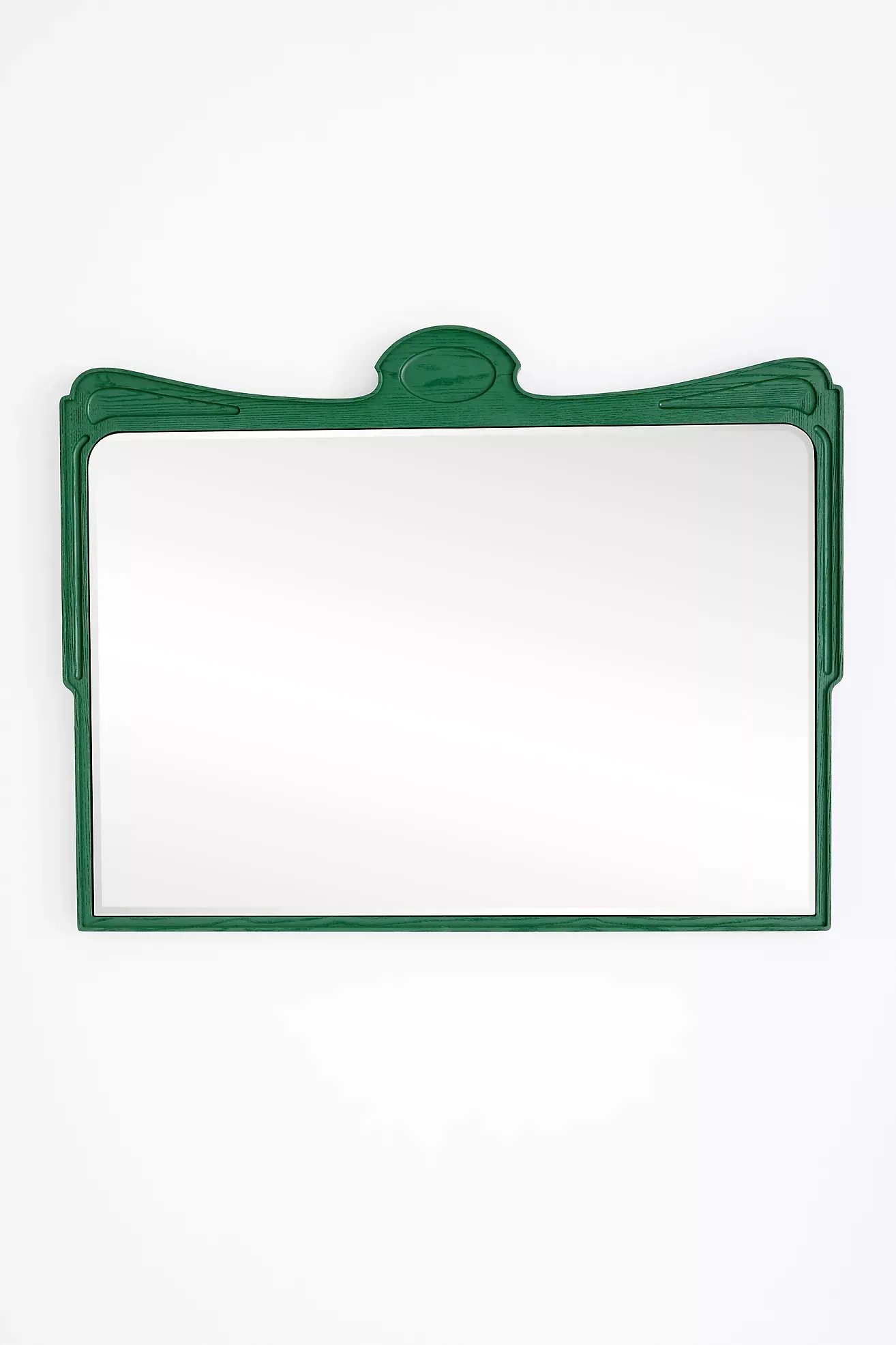 Victoria Wood Mantel Mirror