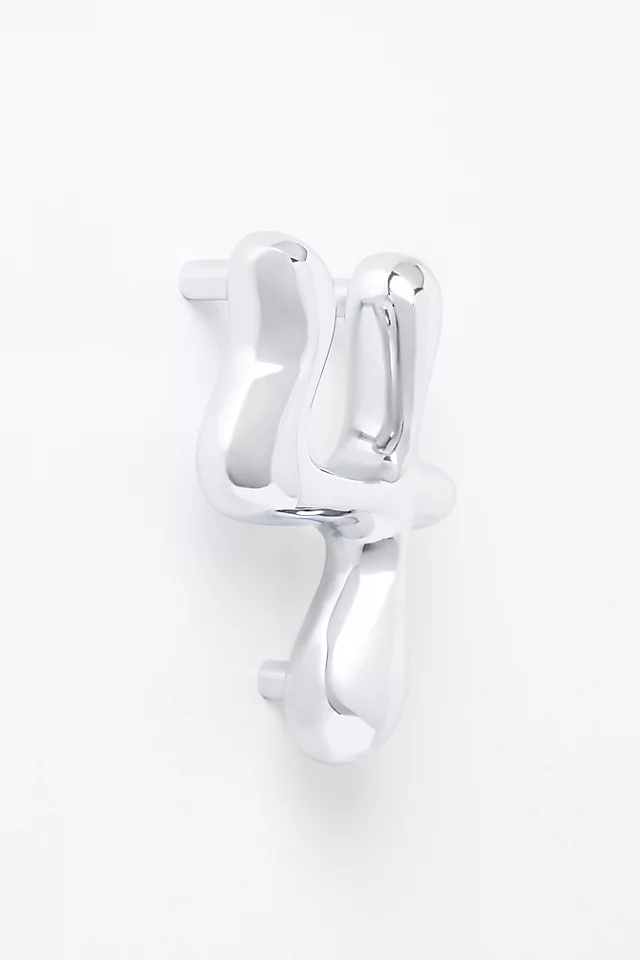 Bubble Polished Chrome House Numbers