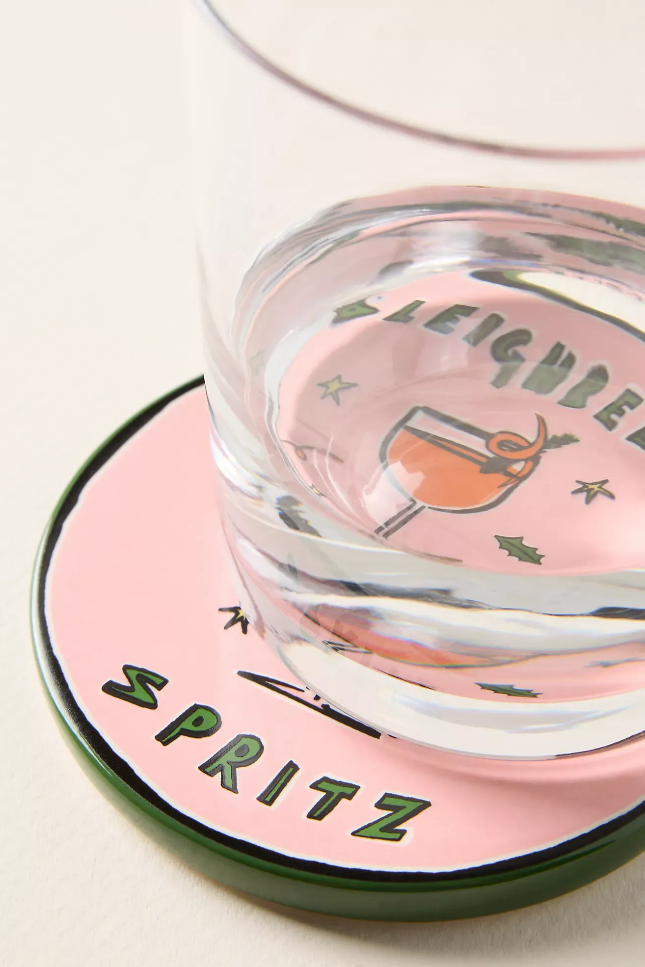 Nephthys Illustrated Elf Nog Coaster