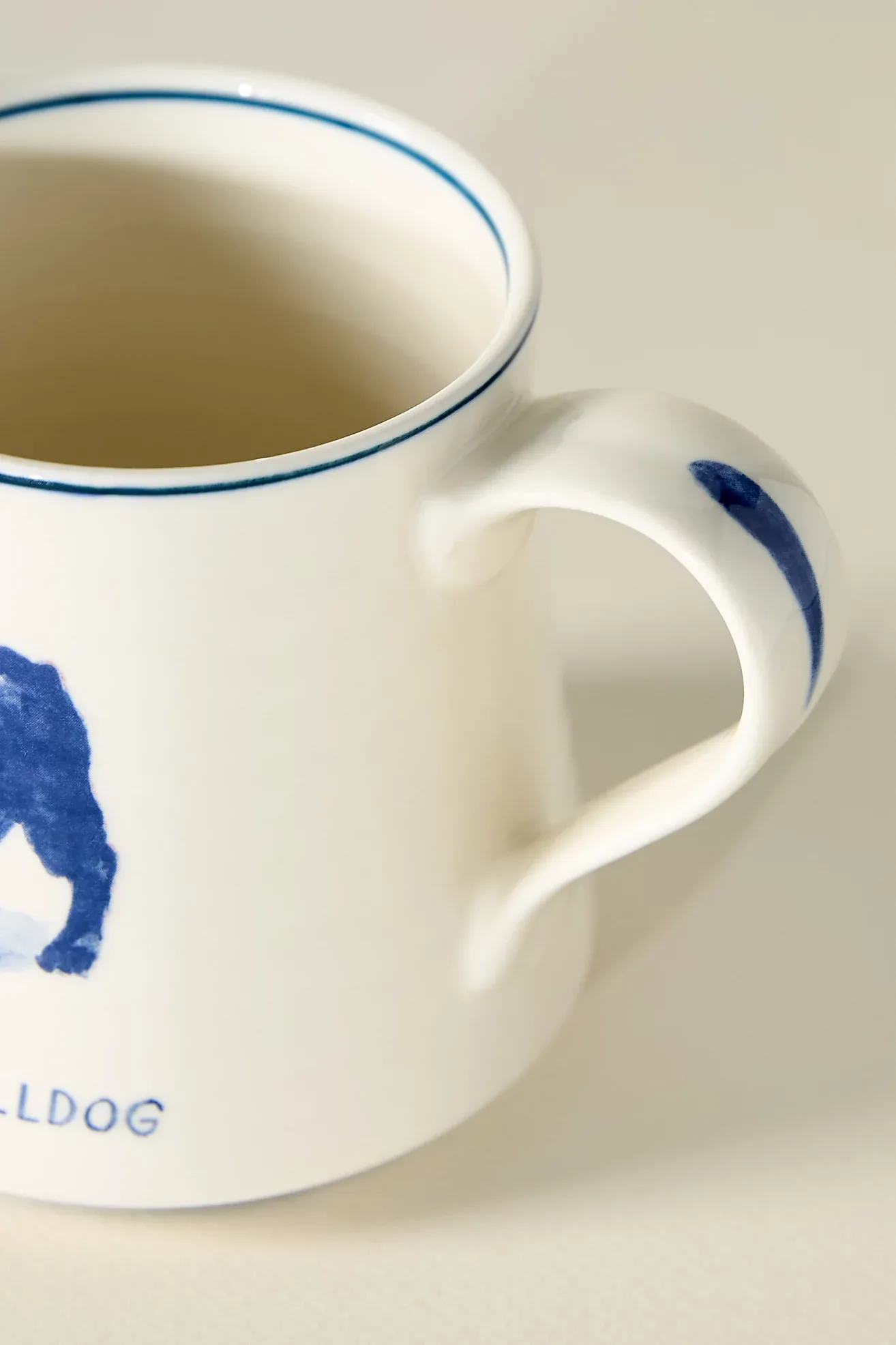 Molly Hatch Stoneware Dog Mug