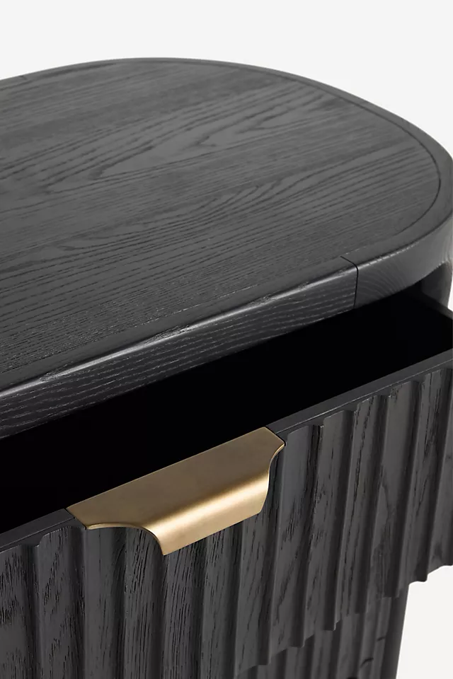 The Isla Fluted-Wood Three-Drawer Dresser