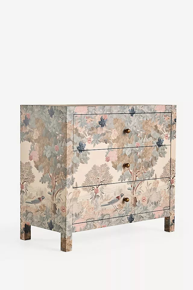 Hale Canvas Three-Drawer Dresser