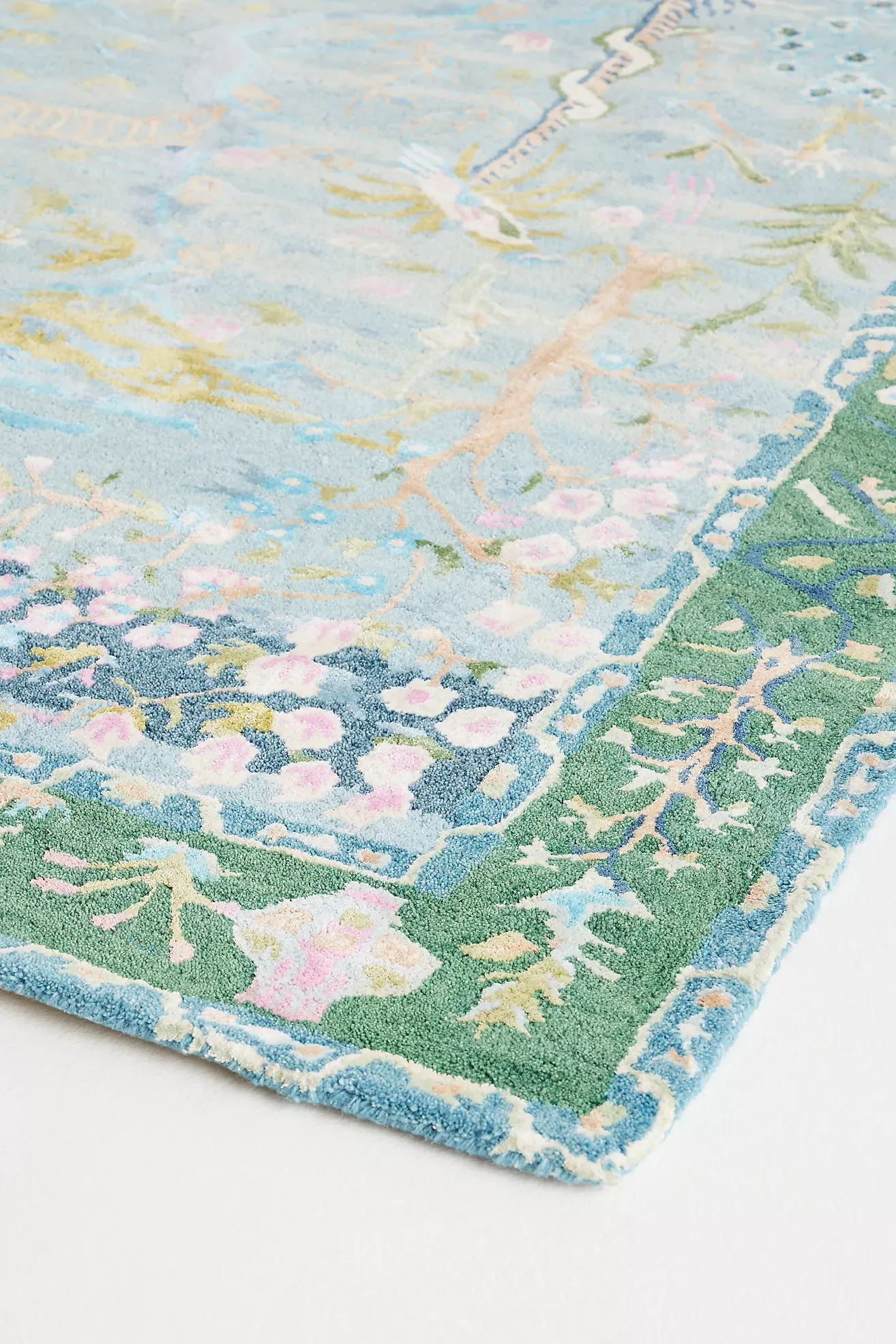 Wool & Viscose Blend Tufted Tales Menagerie Rug