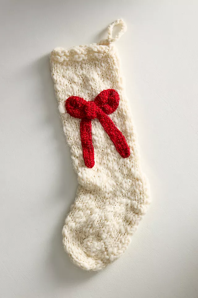 Knitted Holiday Icon Stocking