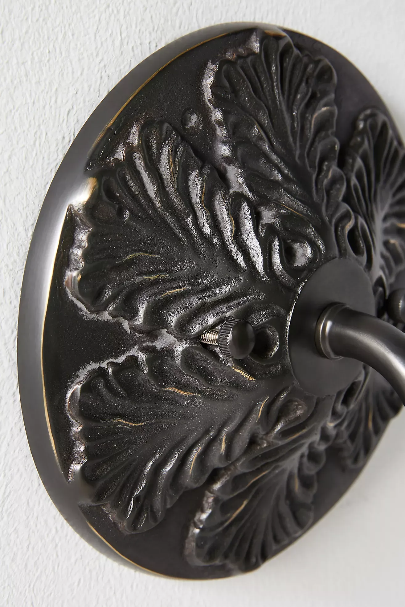 The Eloise Scallop Milk Glass Sconce Wall Light