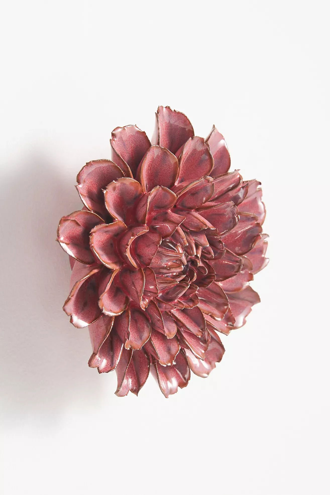 Pink Ceramic Flower Gallery Wall Charm