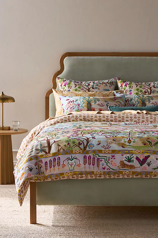 The Printed Cotton-Slub Duvet Collection