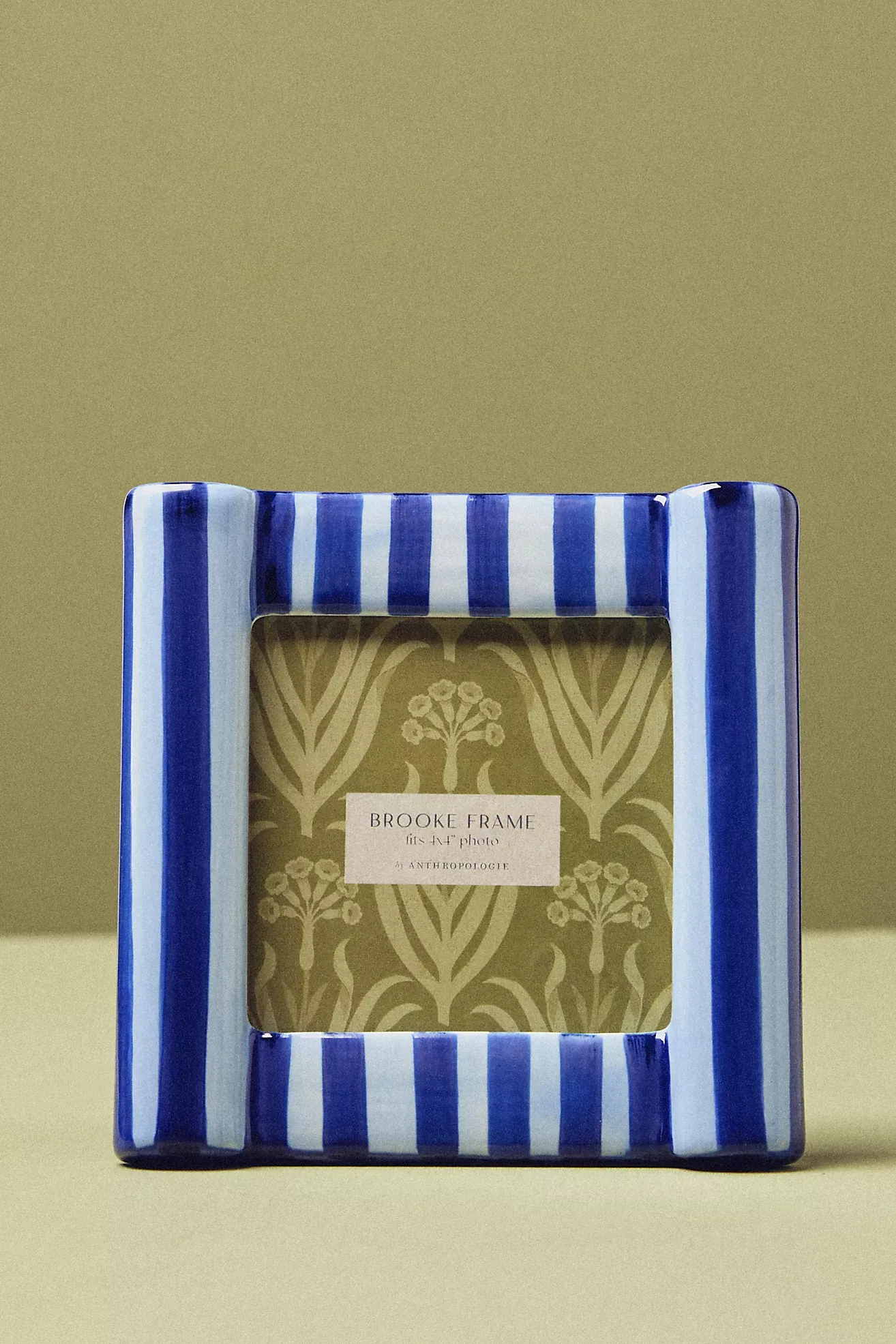 Brooke Striped Picture Frame