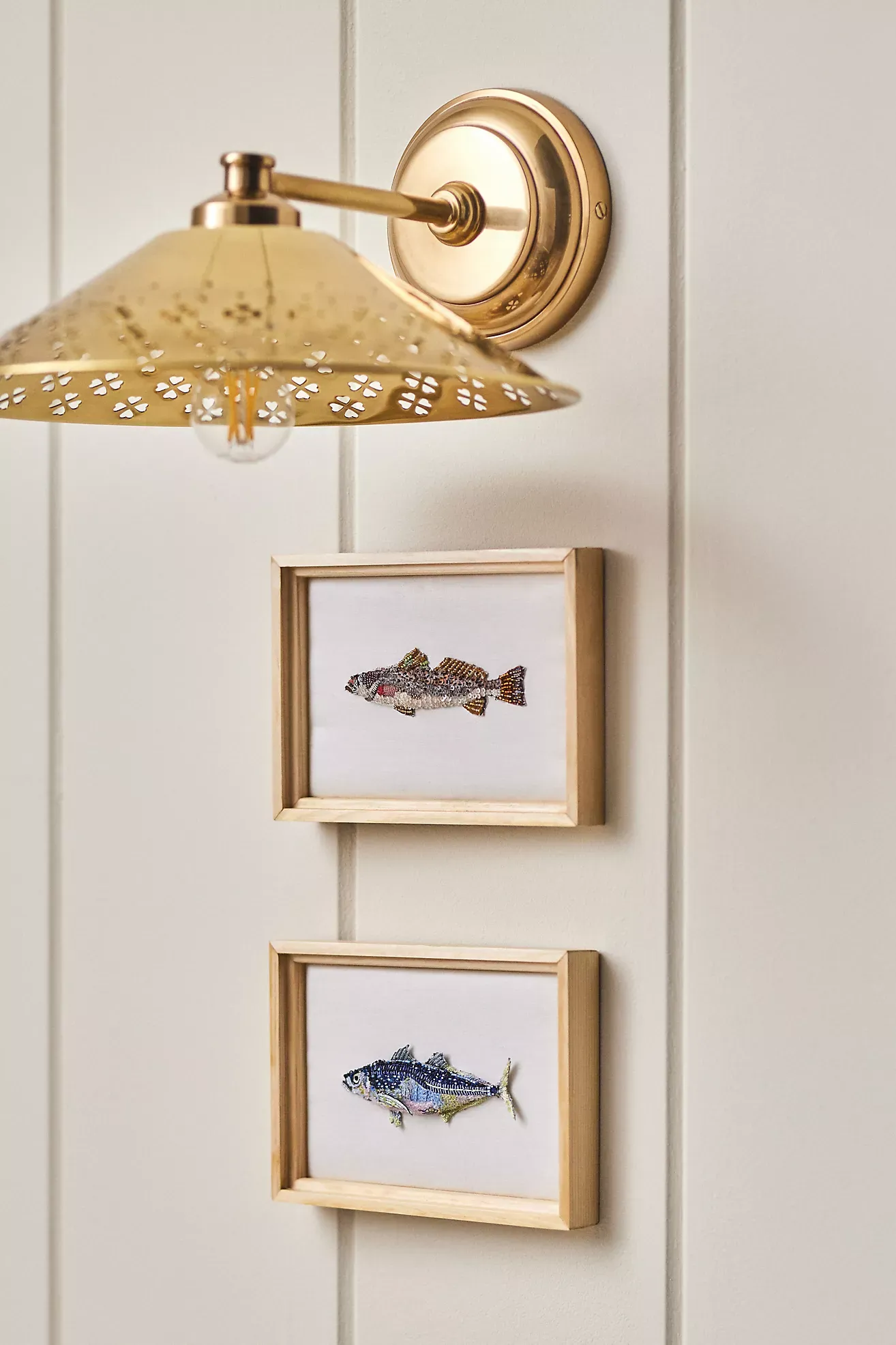Fish Beaded Wall Art