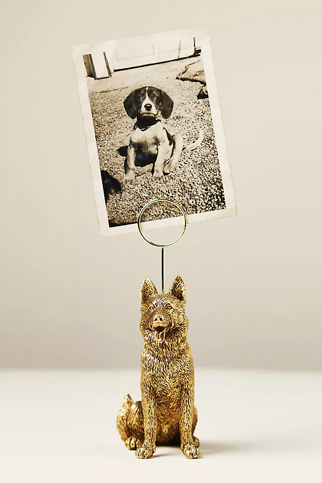 Animal Icon Photo Holder: Dog Edition