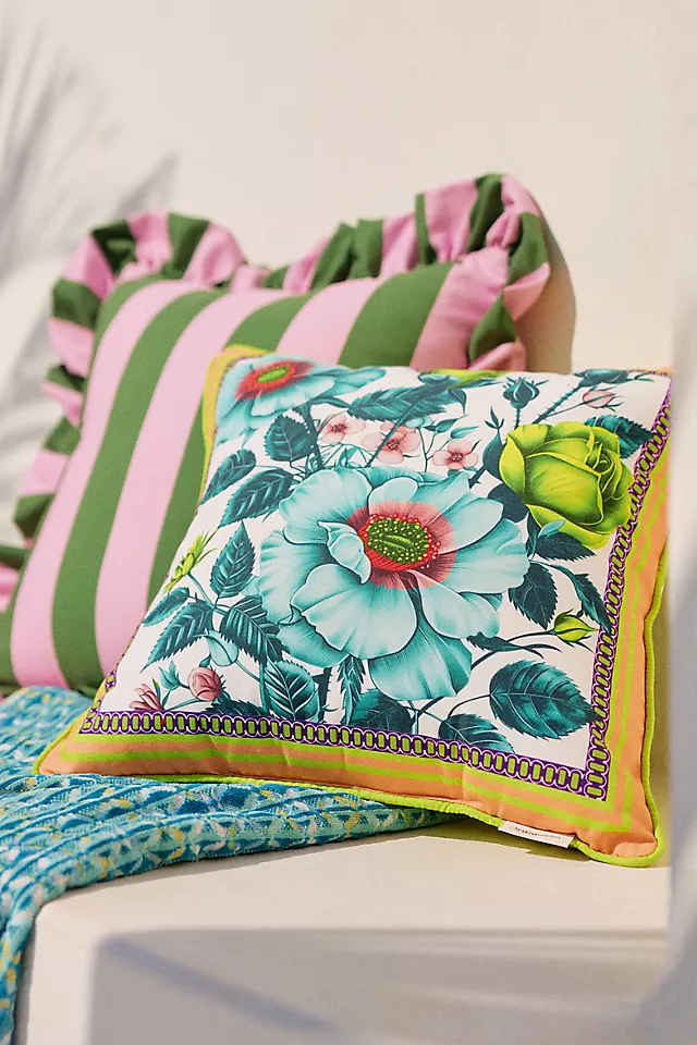 Maeve Scarf Printed Floral Indoor/Outdoor Pillows