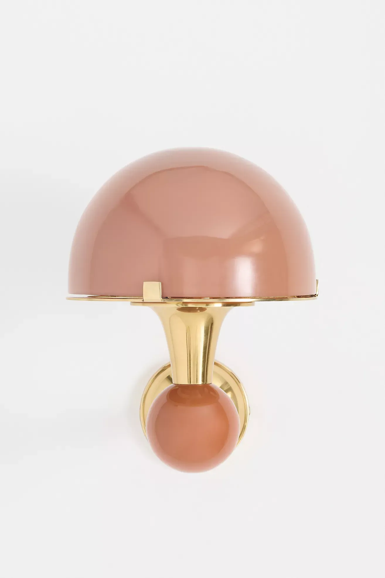 Merve Kahraman Cabinet of Curiosities Mushroom Glass Sconce Wall Light