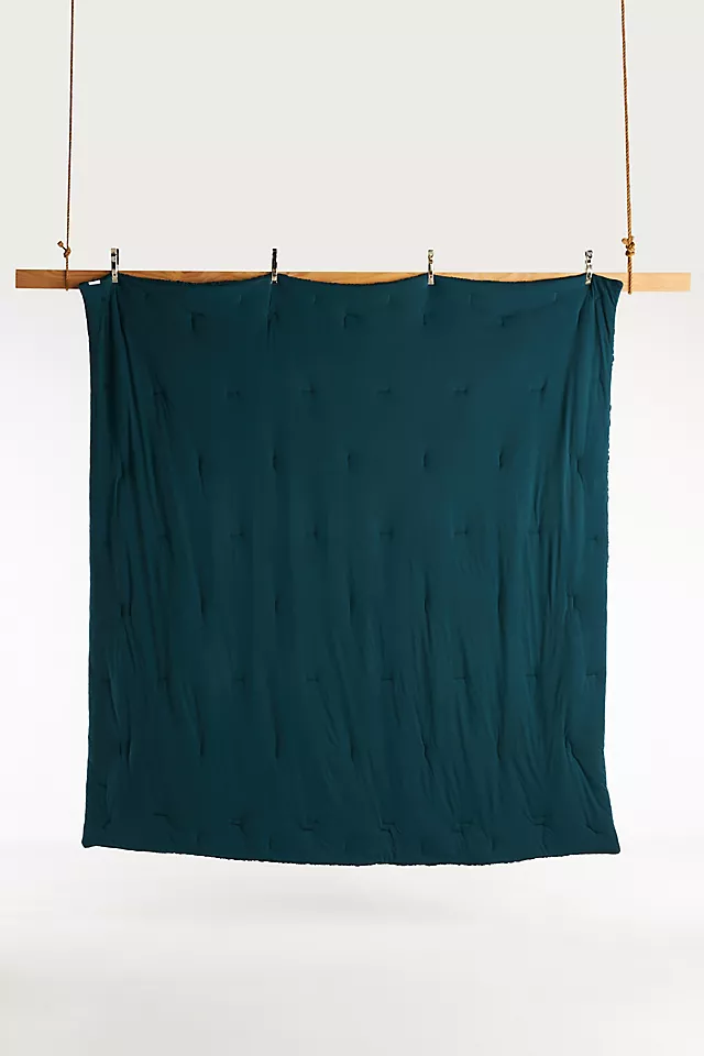 Dahlia Cotton Jersey Floral Quilt