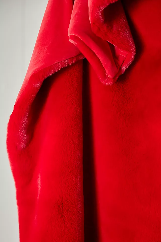 The Sophie Faux Fur Throw Blanket