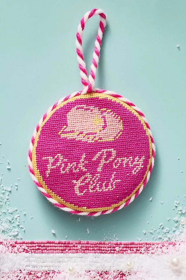 Furbish Studio Needlepoint Ornament