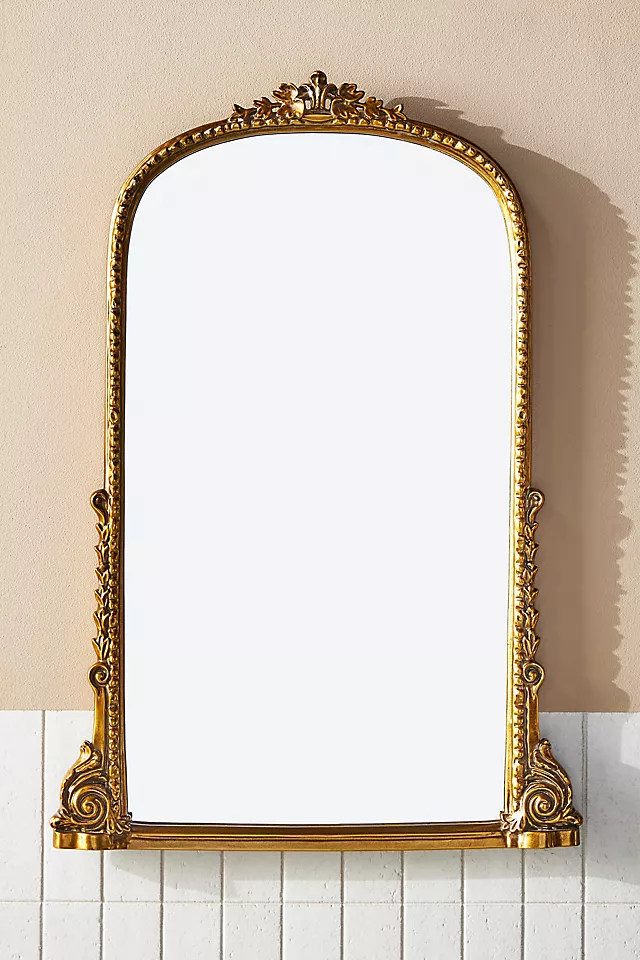 The Gleaming Primrose Portrait Mirror
