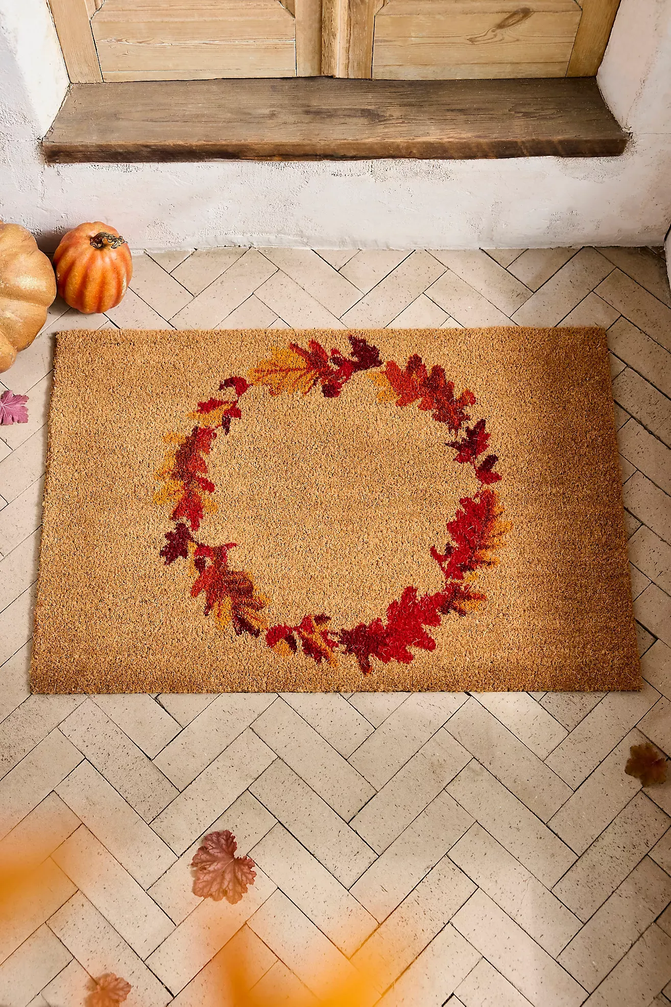 Fall Wreath Doormat