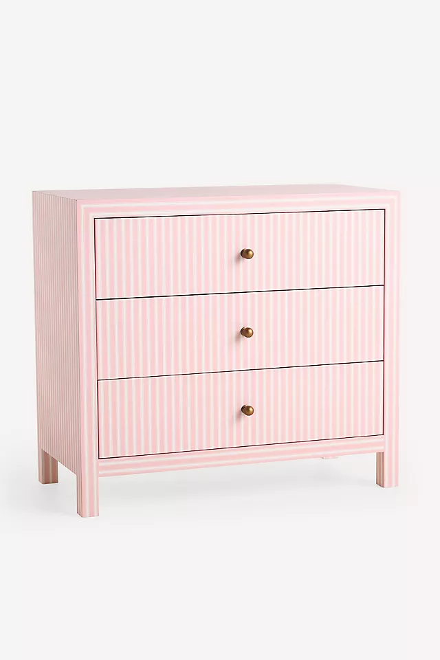 Hale Canvas Three-Drawer Dresser