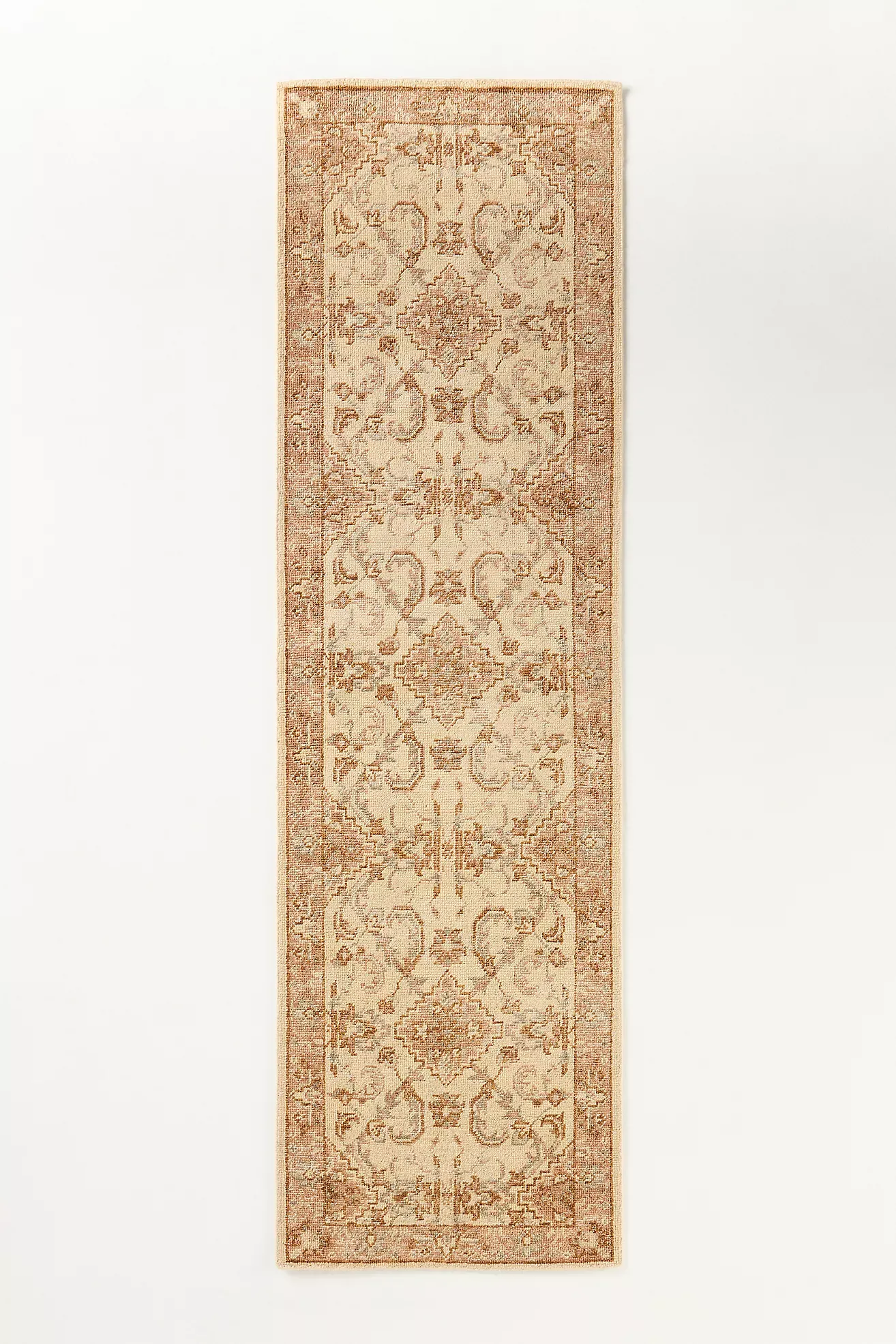 Wool Hand-Knotted Persian-Style Rug