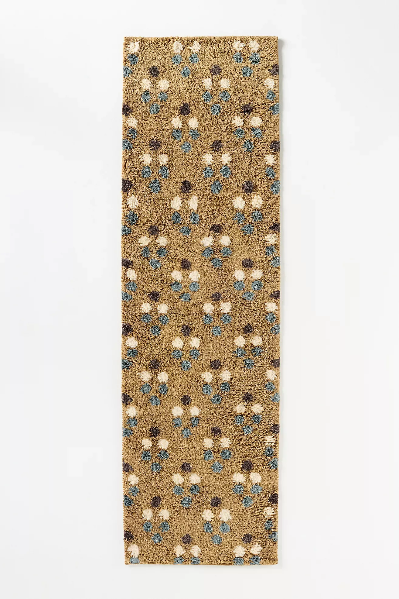 Dottie Tufted Wool Shag Dotted Rug