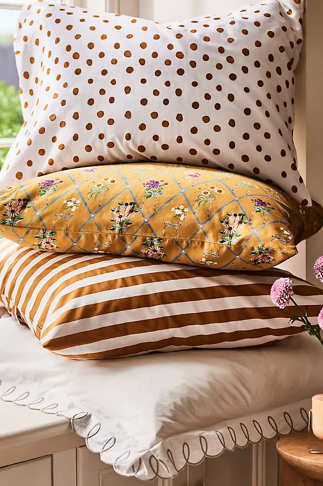 The Organic Cotton Sateen Printed Sheet Set by Maeve