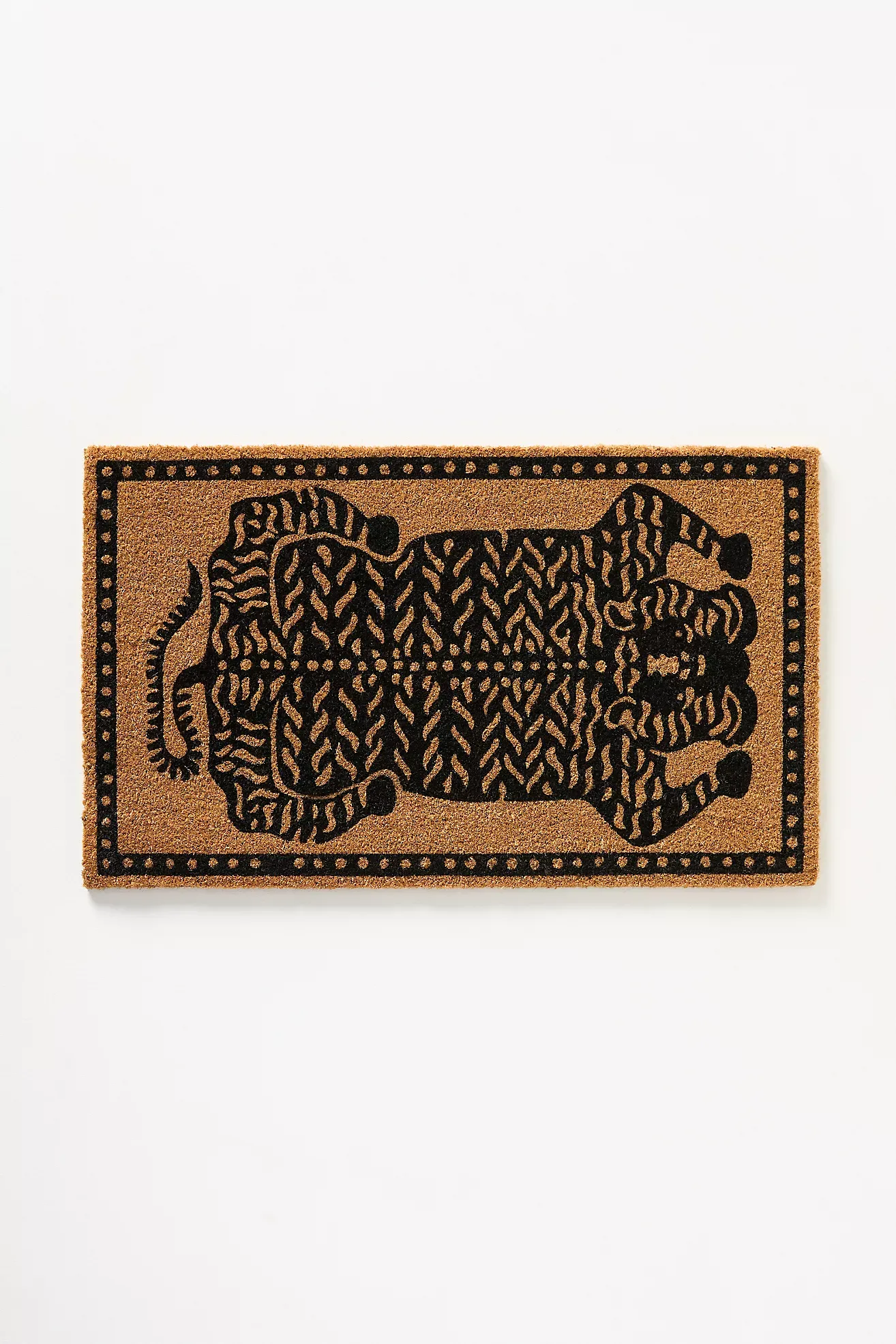 Tibetan Tiger Coir Printed Doormat