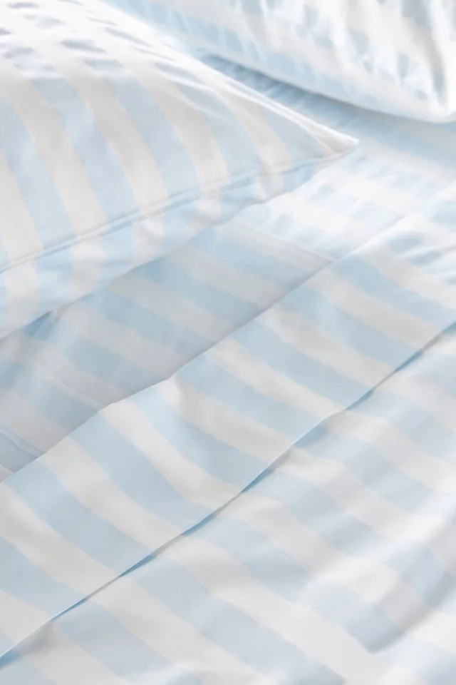 The Organic Cotton Sateen Printed Sheet Set by Maeve