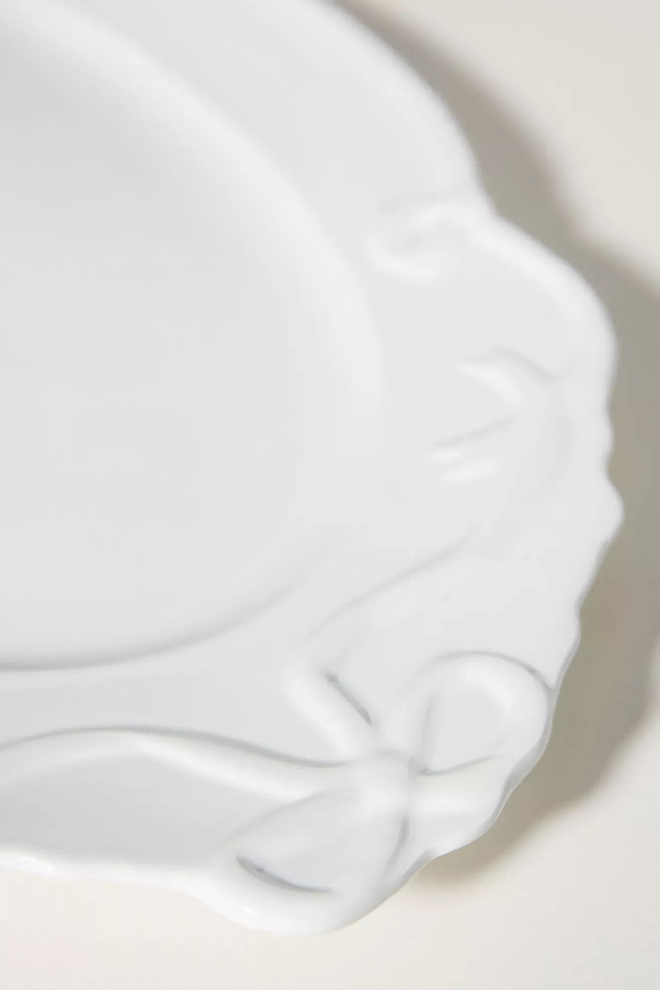 Benedita Bow Ceramic Stoneware Platter