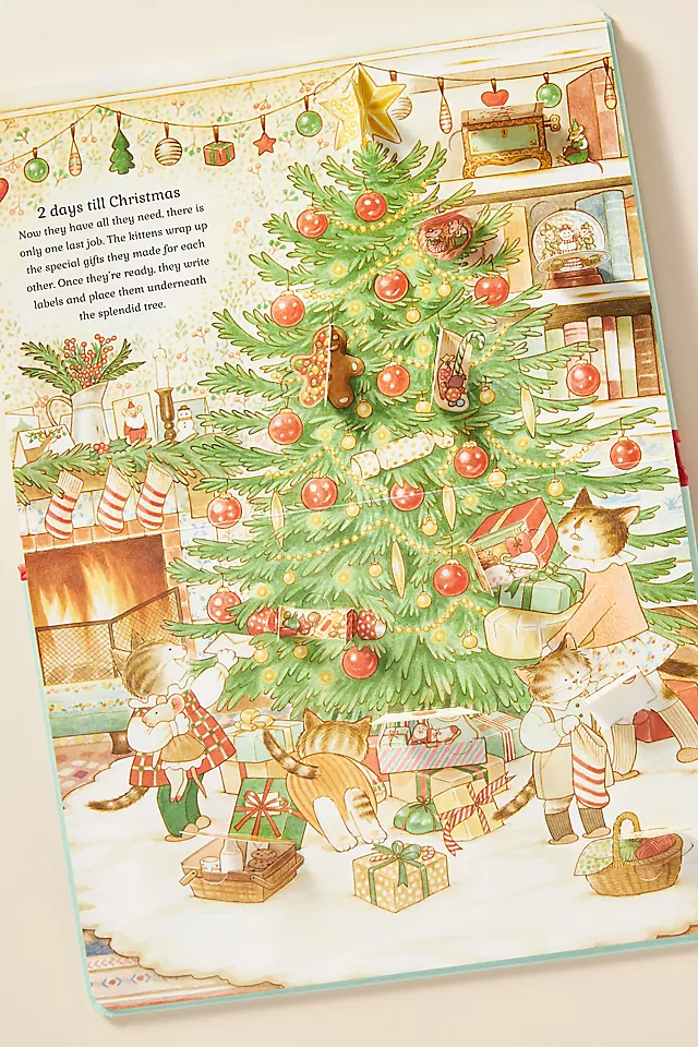 Cat Family Christmas Advent Book