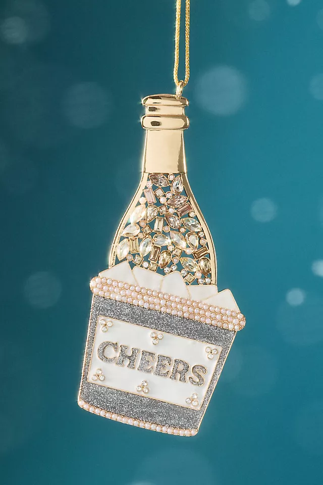 BaubleBar x Anthropologie Jeweled Cocktail Ornament