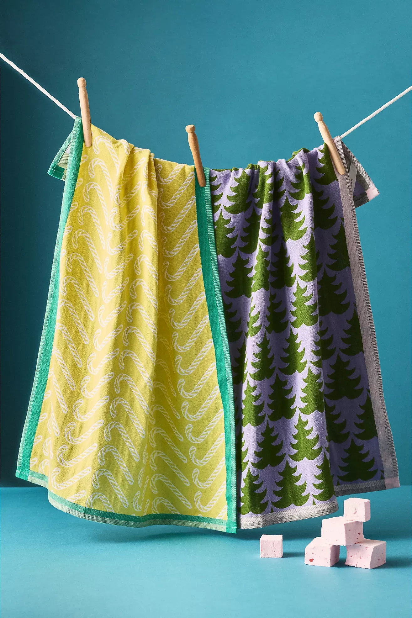 Kringle Jacquard Dish Towels, Set of 2