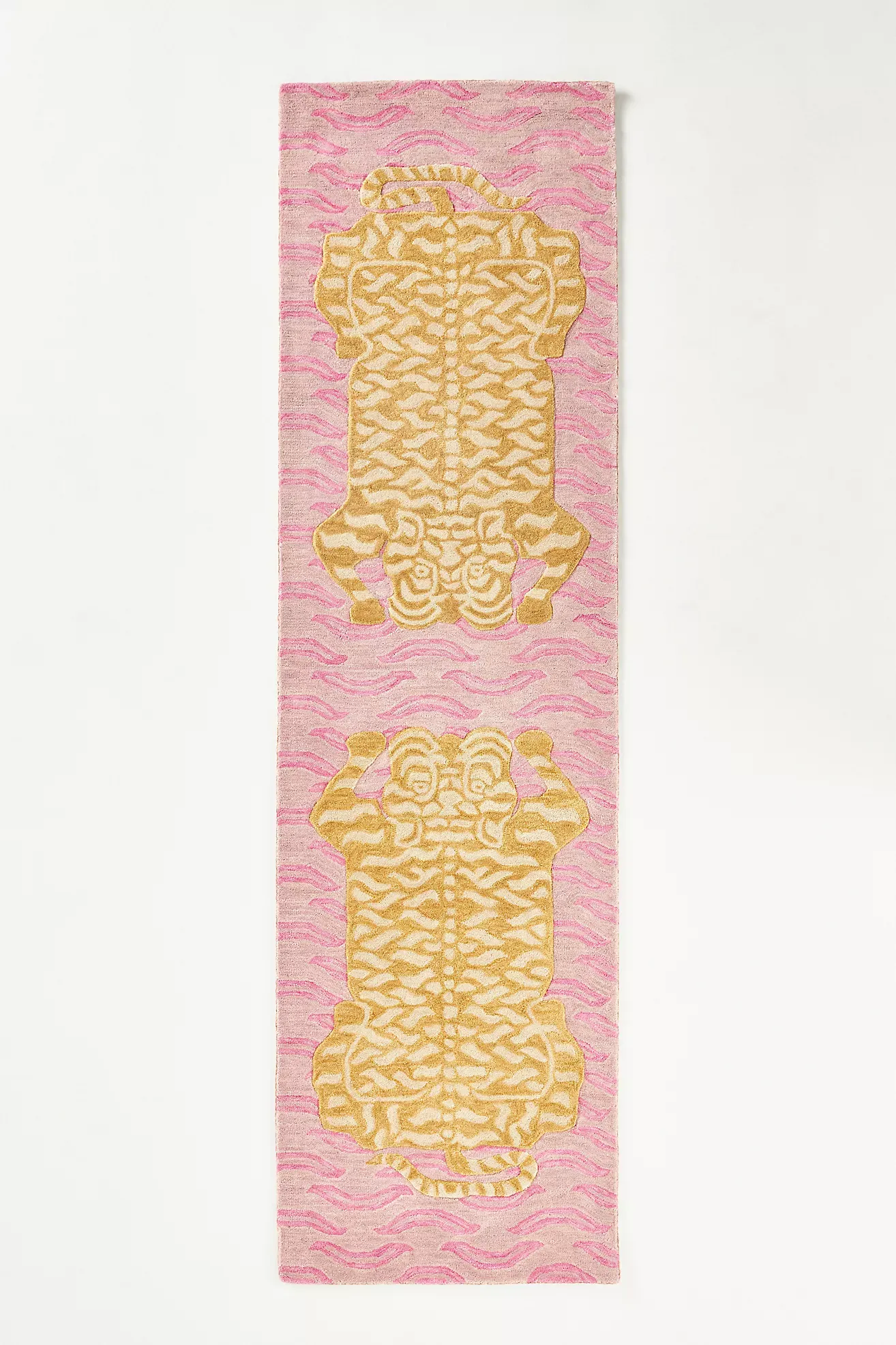 Wool Hand-Tufted Tiger Rug