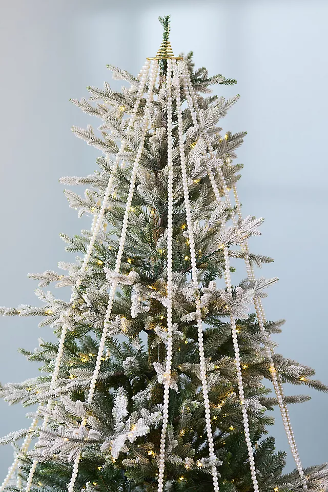 Cascading Pearl Tree Topper
