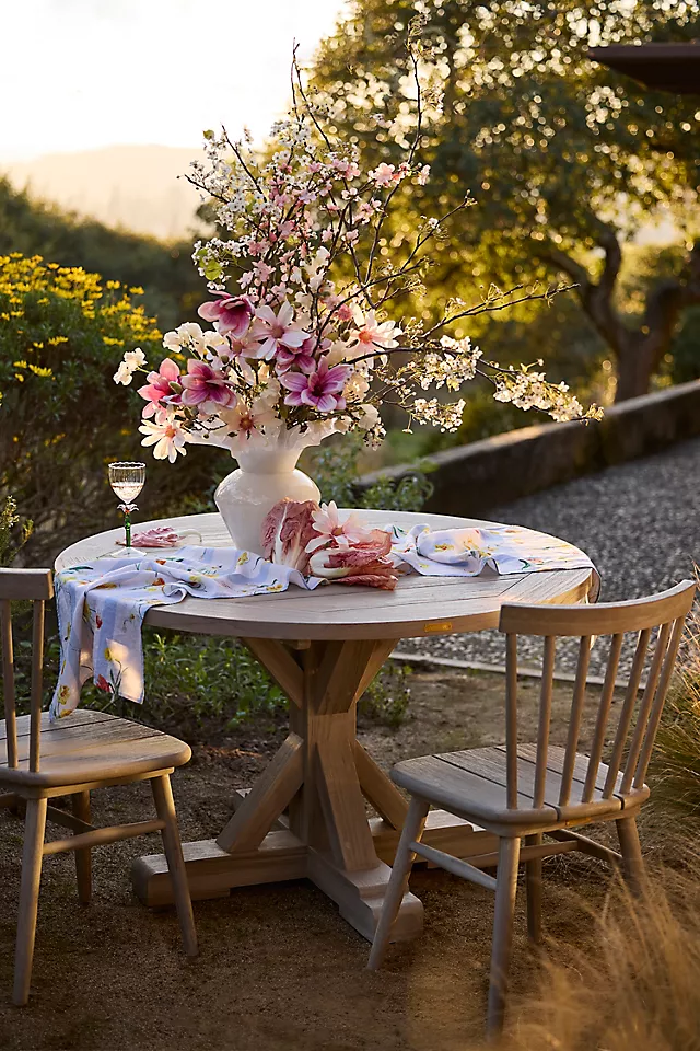 Ruffled Glass Bud Vase